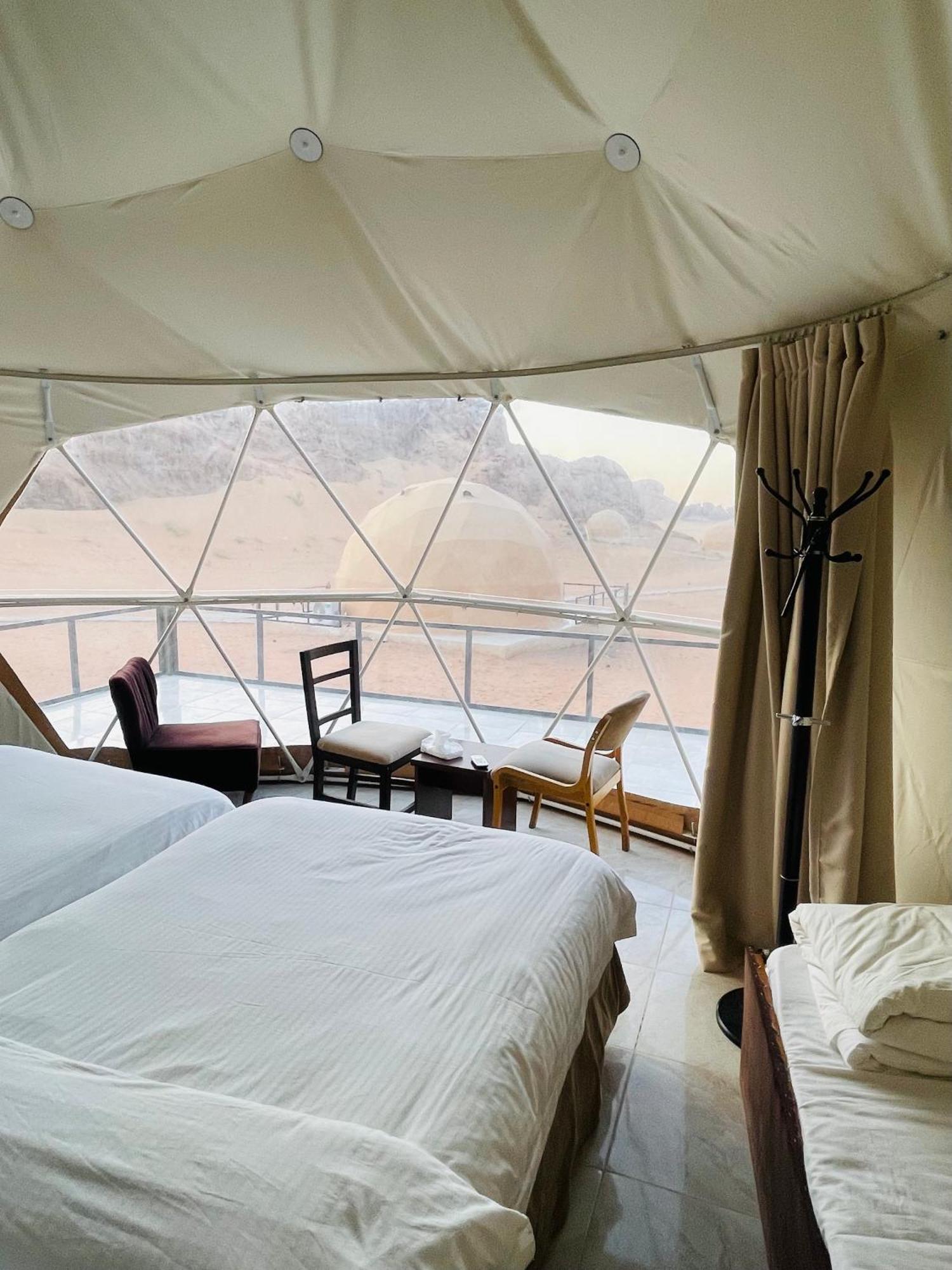 Rum Island Luxury Camp & Bubbles Hotel Wadi Rum Eksteriør bilde