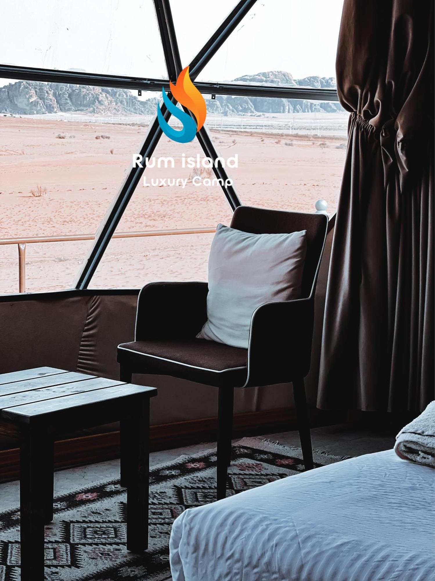 Rum Island Luxury Camp & Bubbles Hotel Wadi Rum Eksteriør bilde